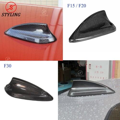 Carbon Fiber Shark Fin Antenna Cover For BMW F15 F32 F87 G20 F45 F46 F48 G30 G38 F80 F06 F10 F12 F20 F30 E90 E92 M4 2004