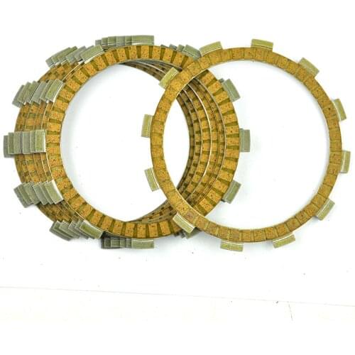 7Pcs Motorcycle Friction Clutch discs Plates for Suzuki DR650R 1990-1991 DR650S 1990-1993 DR650SE 1994-1995 DR 650