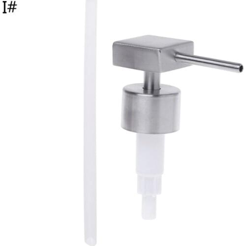 Liquid Soap Dispenser Press Head Lotion Pump Bottle Nozzle Dispenser Replacement Jar Tube