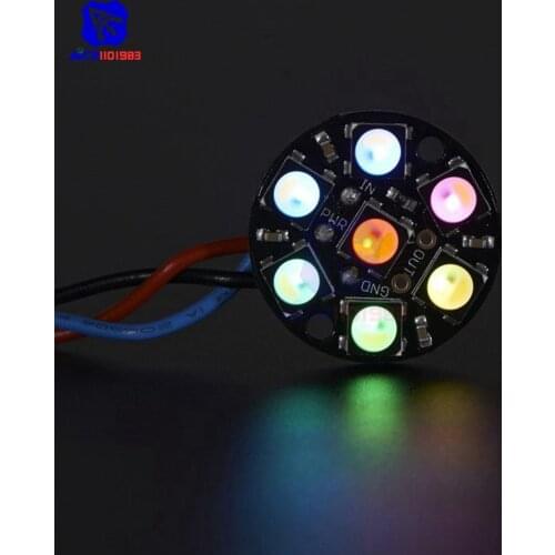 Diymore CJMCU 7 Bits 5050 RGBW LED Module with Integrated Driver Neutral White 4500K for Arduino