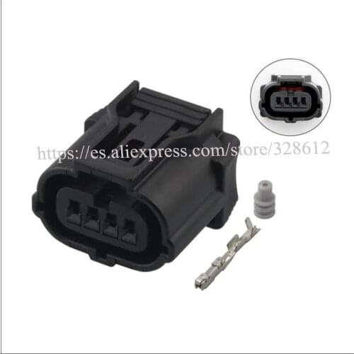 DJ7046Y-0.6-21 car wire female cable Waterproof sheath 4 pin connector automotive Plug socket include terminal and seal