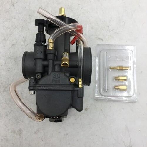 SherryBerg PWK30 30mm BLACK Carburettor Racing Round Head for Keihin Carb 30PWK for Honda yamaha ktm suzuki carbrettor carby
