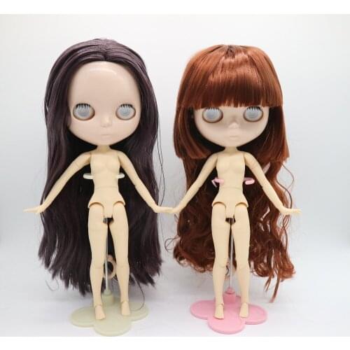 Without eyes chips without make up joint body Nude blyth doll for DIY 20171229