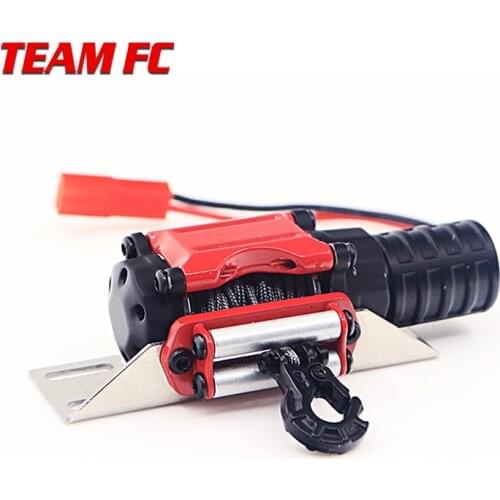Metal Winch Traction for 1/10 RC Rock Crawler HSP Redcat HPI 90046 D90 SCX10 TRX-4 RC Car 1:10 Accessories S139