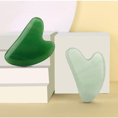 Natural Beauty Jade Eye Body Health Scraping Tablets Face Lifting Wrinkle Removing Skin Care Spa Massage Relax and Lose Weight