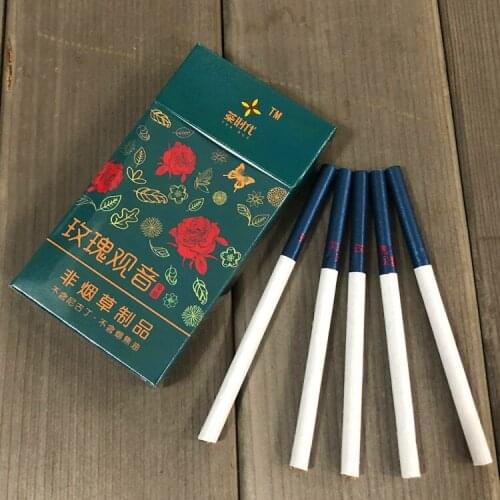 Rose Guanyin Tea Tobacco Quitting Smoking and Clearing Lung Fine Branch Tea Tobacco Non-tobacco Products