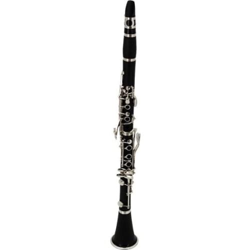High Quality B Flat Clarinet Nickel-plated Bakelite Professional musical instrument With Case Free Shipping