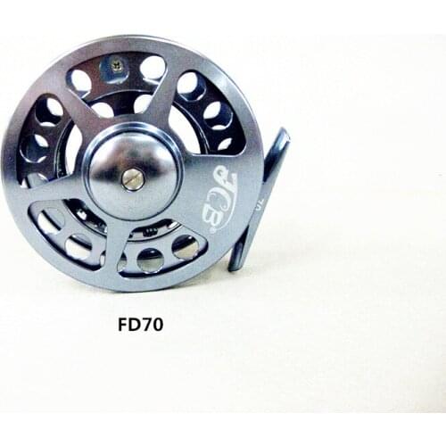 3BB titanium alloy fly fishing reel FD70 aluminium alloy wheel