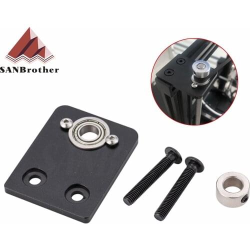 3D Printer Parts Aluminum Z-Axis Leadscrew Top Mount For Tornado CR-10 ENDER-3 Ender-3 Pro Metal Z-Rod Bearing Holder
