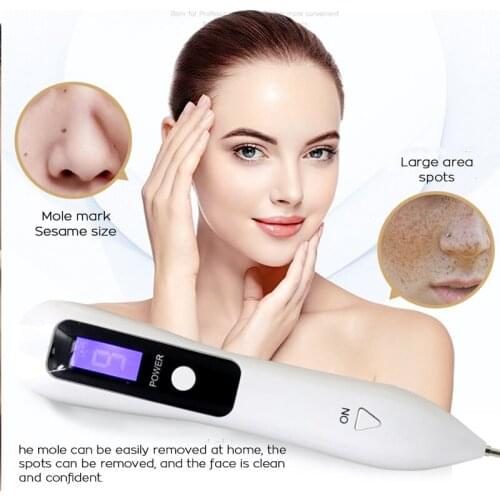 9 Level Multifunctional Nevus Pen Skin Marking Removal Beauty Pen Facial Freckles Melanin Spots Fleshy Mole Body Tattoo Removal