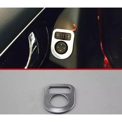 ABS Pearl Chrome Door Mirror Adjust Cover Trim For Nissan Qashqai J11 2014 2015 2016