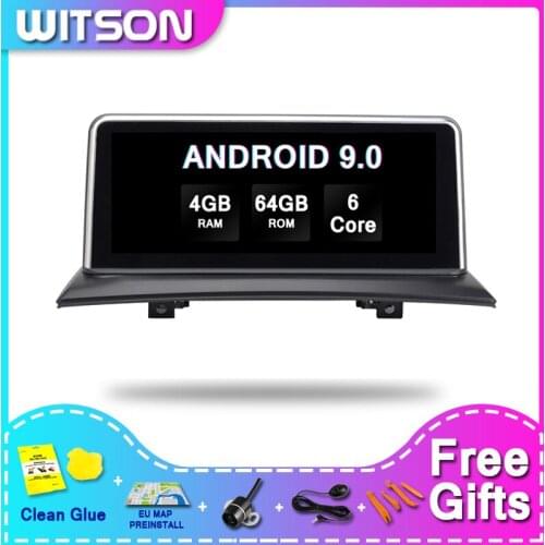 WITSON BMW BIG SCREEN Android 10 Car DVD Gps For BMW X3 E83 (2004-2009) 4G RAM 64GB ROM Car Audio System Multimedia