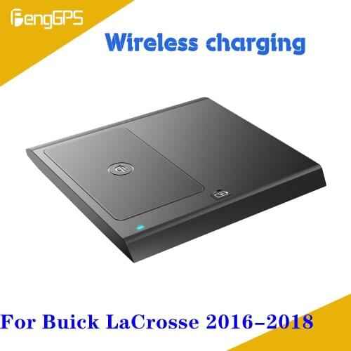 QI Car wireless charger For Buick LaCrosse 2016-2018 Fast charger mobile phone charger car Car charger Intelligent Infrared Fast