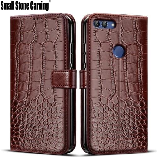 For Huawei P Smart Case Cover P Smart FIG-LX1 TPU Silicone Magnetic flip leather Phone Case For Huawei P Smart 2018 Version