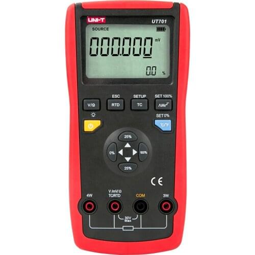UNI-T UT701 Handheld thermocouple temperature calibrator output voltage / Single Function Temperature Calibrato