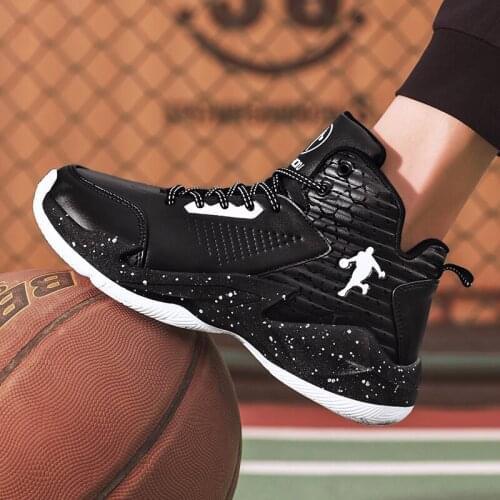 High Quality Basketball Shoes Men Sneakers Boys Basket Shoes SpringHigh Top Anti-slip Outdoor Sports Shoes Trainer Women Autumn