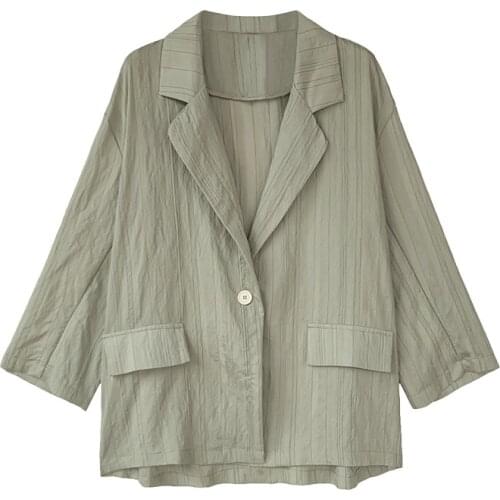 New Korean Style Woman Long SleeveSmall suit Shirt Dress Painting Plus Size Straight Girls Casual Midi Dress Loose Robe