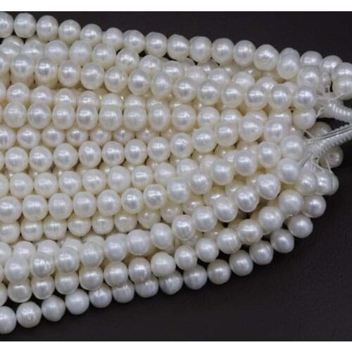 New 12mm natura white freshwater pearl wholesale 10 strands free shipping