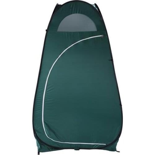 Portable Outdoor Pop-up Toilet Dressing Fitting Room Privacy Shelter Tent Waterproof Hiking Trekking Tent Car Green
