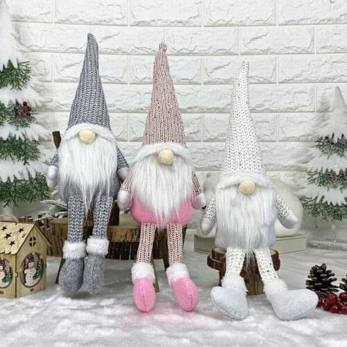Christmas Gnome Faceless Doll Merry Farmhouse Decorations for Home decor Cristmas Ornament Xmas Navidad Natal New Year 2022