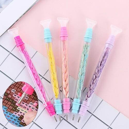 Hot Sale 5D Diamond Point Drill Pen Resin Point Drill Pen Painting Accessories DIY Crafts Embroidery Cross Stitch Tool