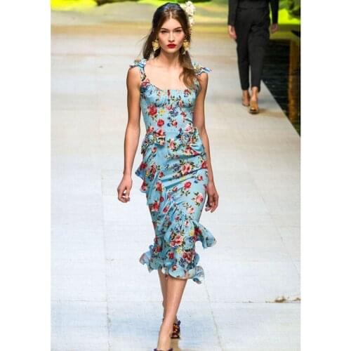 See Orange Sleeveless Summer Dresses
