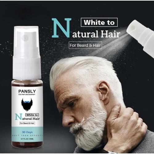 Hair Loss Original Beard Growth Spray White To Nature Oil Hair Beard Spray Growth Natural Beard Grower Oil 20ml Hair L2A4