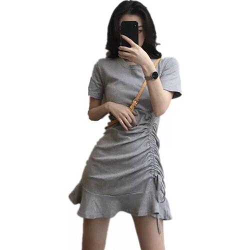 Короткие платья для женщин XiaGuoCai China At AliExpress