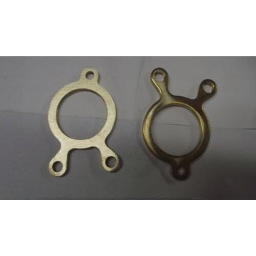 2 pcs Alto sax repair parts Brass