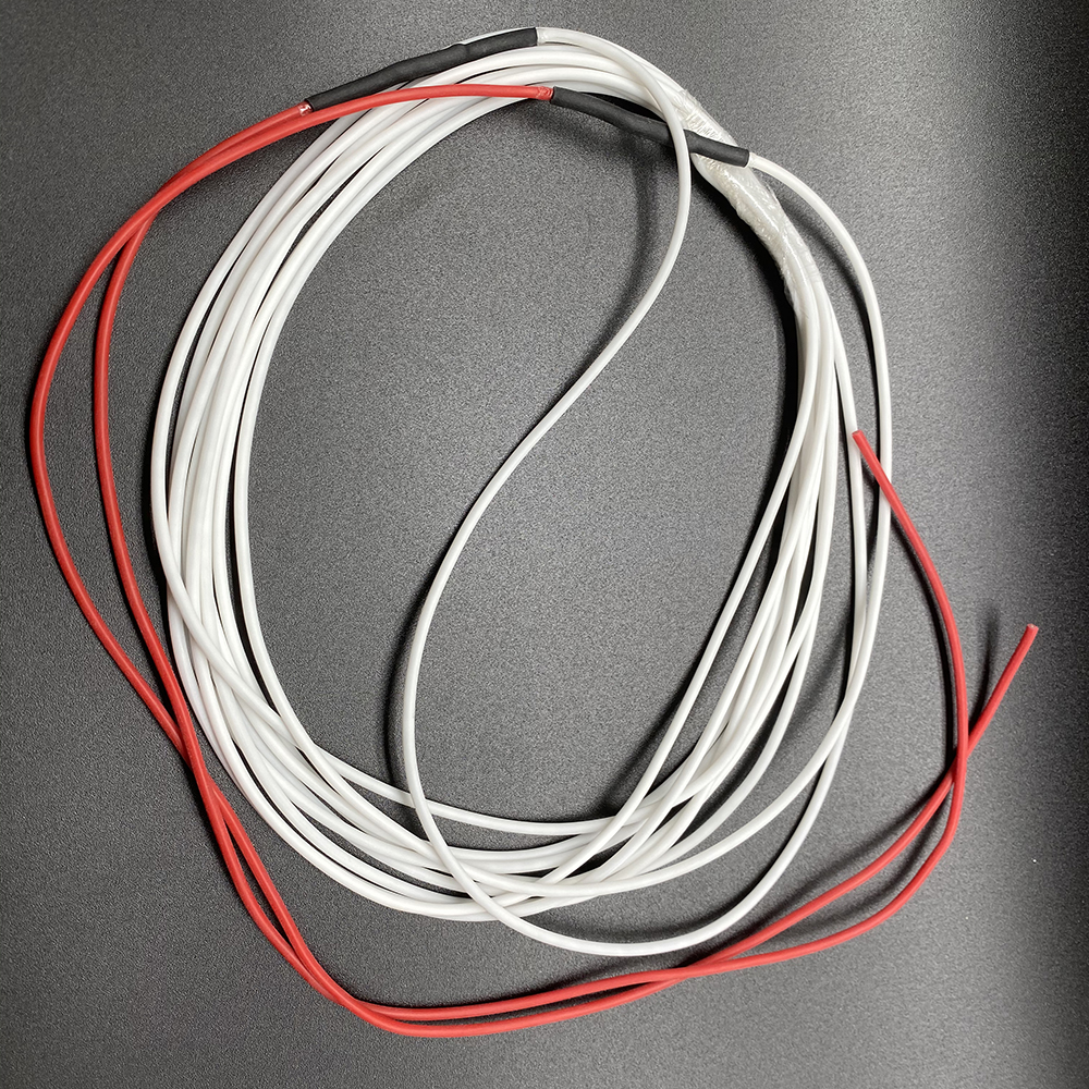 3K 72V 5M Floor heating carbon fiber heating wire insulation board tatami electric silicone thermostat heating cable