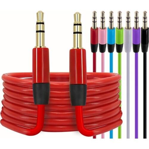 3.5mm to 3.5mm audio Cable Auxiliary Aux Male to Male Stereo Cord Audio adapter wire for PC iPod MP3 Car for Gift