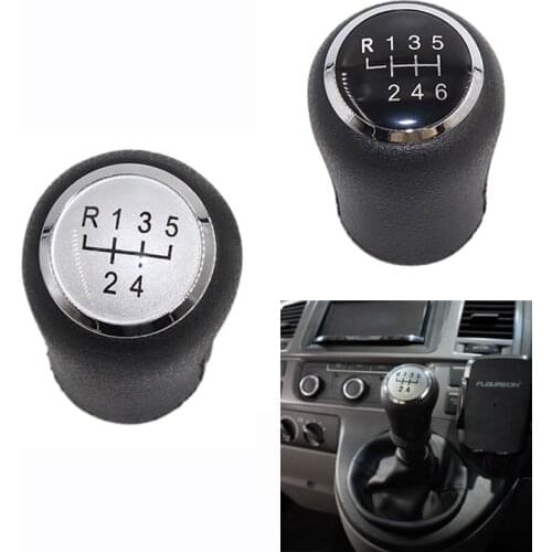 Car Shift Gear Knob Lever Gaitor Boot Cover For VW Transporter Multivan Caravelle T5 2003 2004 2005 2006 2007 2008 2009 2010