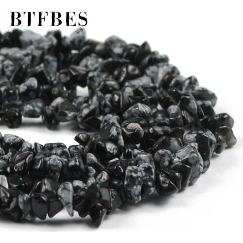 Irregular Gravel beads Natural Snowflake Stone Stone strand Chips Loose beads For bracelet accessories Jewelry making 4mm~10mm