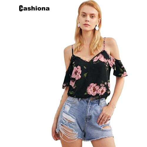 Женские летние топы Cashiona China At AliExpress