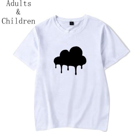 Dixie DAmelio CLOUDED T-shirts Men Women Fashion Summer Short Sleeve Tshirts Kids New Print Tops Casual Boys Girls White T shirt