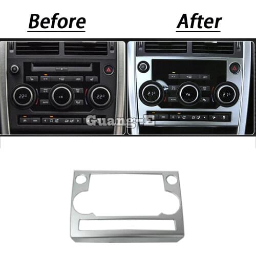 For Land Rover Discovery Sport 2015 2016 2017 2018 2019 Garnish CD Panel Trim Middle Air Conditioning Switch Outlet Vent 1pcs
