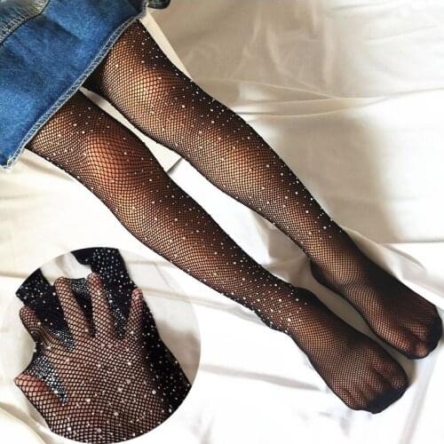 Children Mesh Tights For Girls Fashion Fishnet Stockings Girls Summer Hollow Out Children Pantyhose High Elastic Kids Stockings