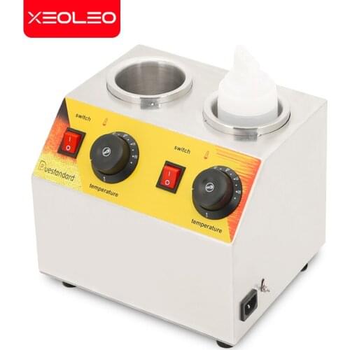 XEOLEO Double cylinder chocolate thermos Jam thermos Chocolate heating stove Sauce heating machine Winter jam insulation 400w
