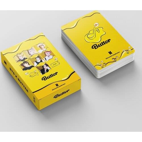 NEW KOREA KPOP Bangtan Boys BUTTER Photo Cards LOMO Cards Premium Photos JUNG KOOK V JIMIN SUGA J-HOPE RM JIN