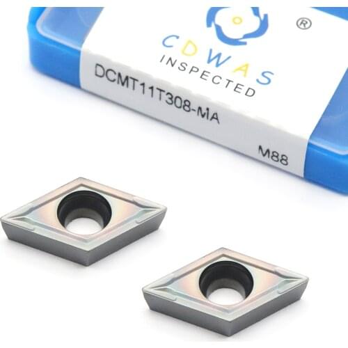 10pcs DCGT11T308 MA M88 High Quality Carbide Inserts Internal Turning Tool DCGT 11T308 MA Colorful Blades CNC Lathe Cutter Tools