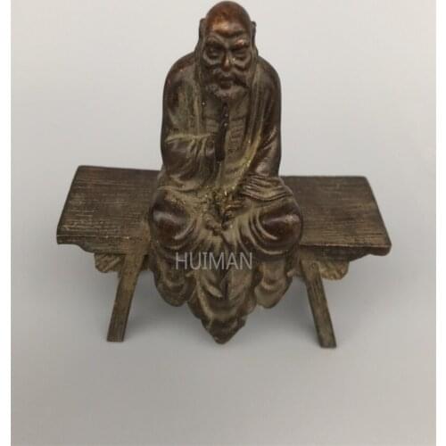 China Bronze Statue Bodhisattva Buddh Metal Crafts Home Decoration
