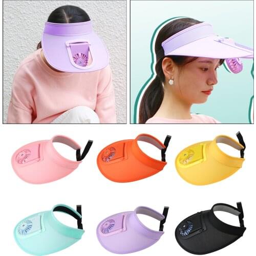 Summer Solar Fan Hat Summer Outdoor hat For Sport Outdoor UV Protection