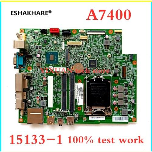 ESHAKHARE IH110SW1/V1.0 For Lenovo A7400 AIO Motherboard 15133-1 348.03T22.0011 Mainboard 100%tested fully work