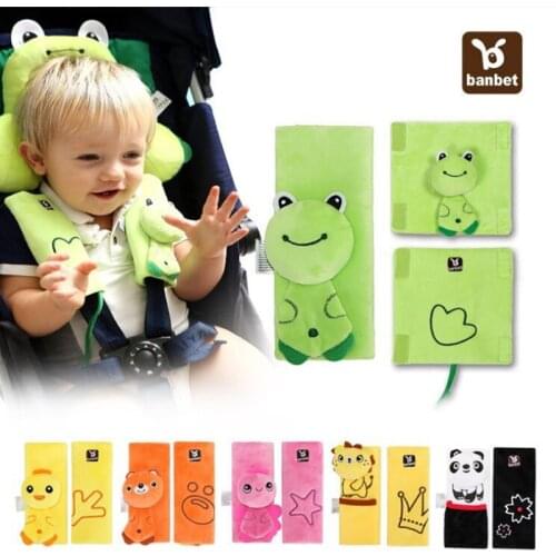 1pcs High Quality Baby Car Seat Belt Strap Cover Pad Cushion Infant Baby Stroller Accessories Cushion Pad Pushchair Pad