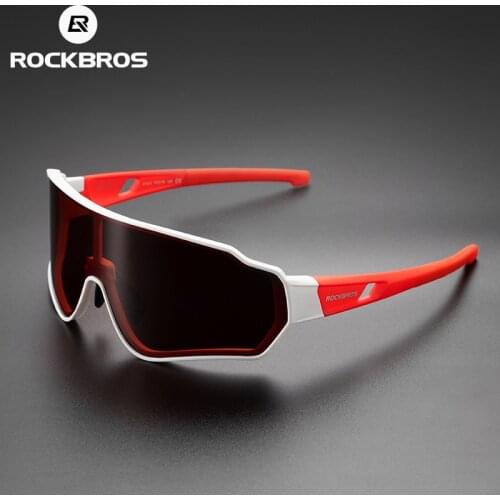 ROCKBROS Cycling Glasses Unisex Photochromic Outdoor Sport MTB Road Bike Eyewear Polarized Sunglasses Bicycle Glasses Equipment