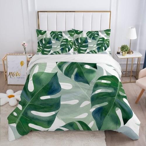 Luxury Duvet cover set Europe Queen King Size 3D Bedding set Print Bed linen Comfortable Quilt cover Bed Set Nordic light colour