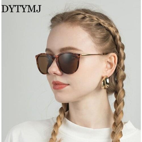 DYTYMJ Classic Round Sunglasses Woman Fashion Sunglasses for Men Vintage Shades for Women Designer Sunglasses Gafas De Sol Mujer