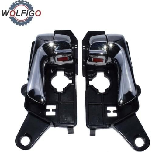 WOLFIGO 2Pcs Front Left Right Interior Inside Door Handles For Hyundai Sonata 2009 2010 826103K530 826203K530