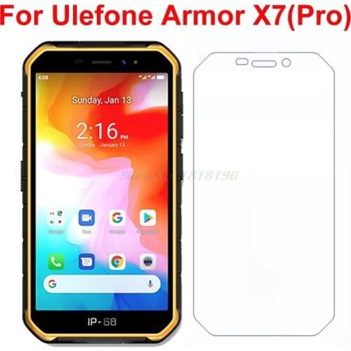 Tempered Glass For Ulefone Armor X7 Screen Protector 9H Protective Film On Ulefone Armor X7 Pro IP68 Screen Film X 7 Pro Cover