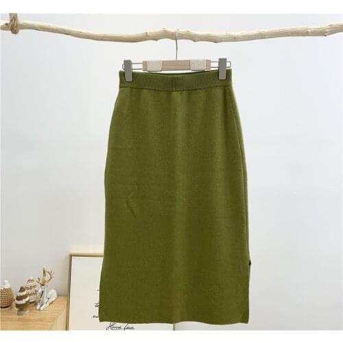 2021 women fashion Knitted skirt hq20210809